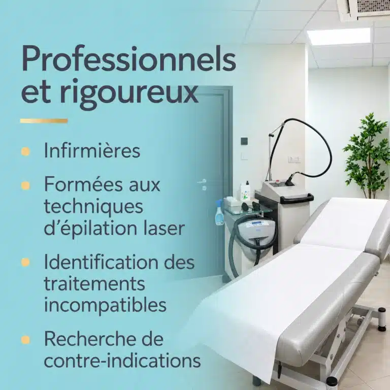 Équipe infirmière et laser Cynosure Elite+ – version mobile